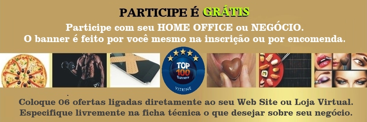 BANNER AUTOMÃTICO e 06 PRODUTOS NA FICHA